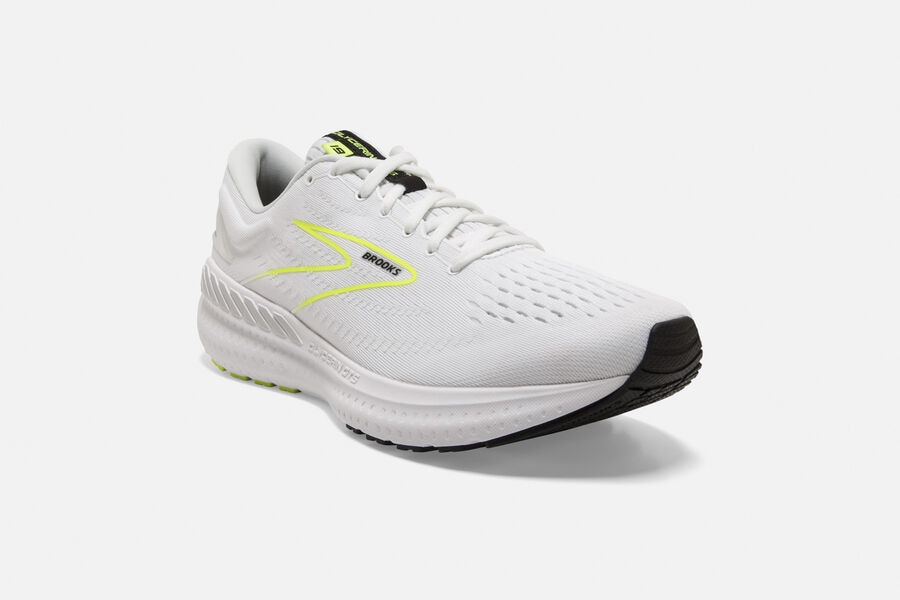 Brooks Glycerin GTS 19 Road Running Shoes - Mens - White - RX1287309